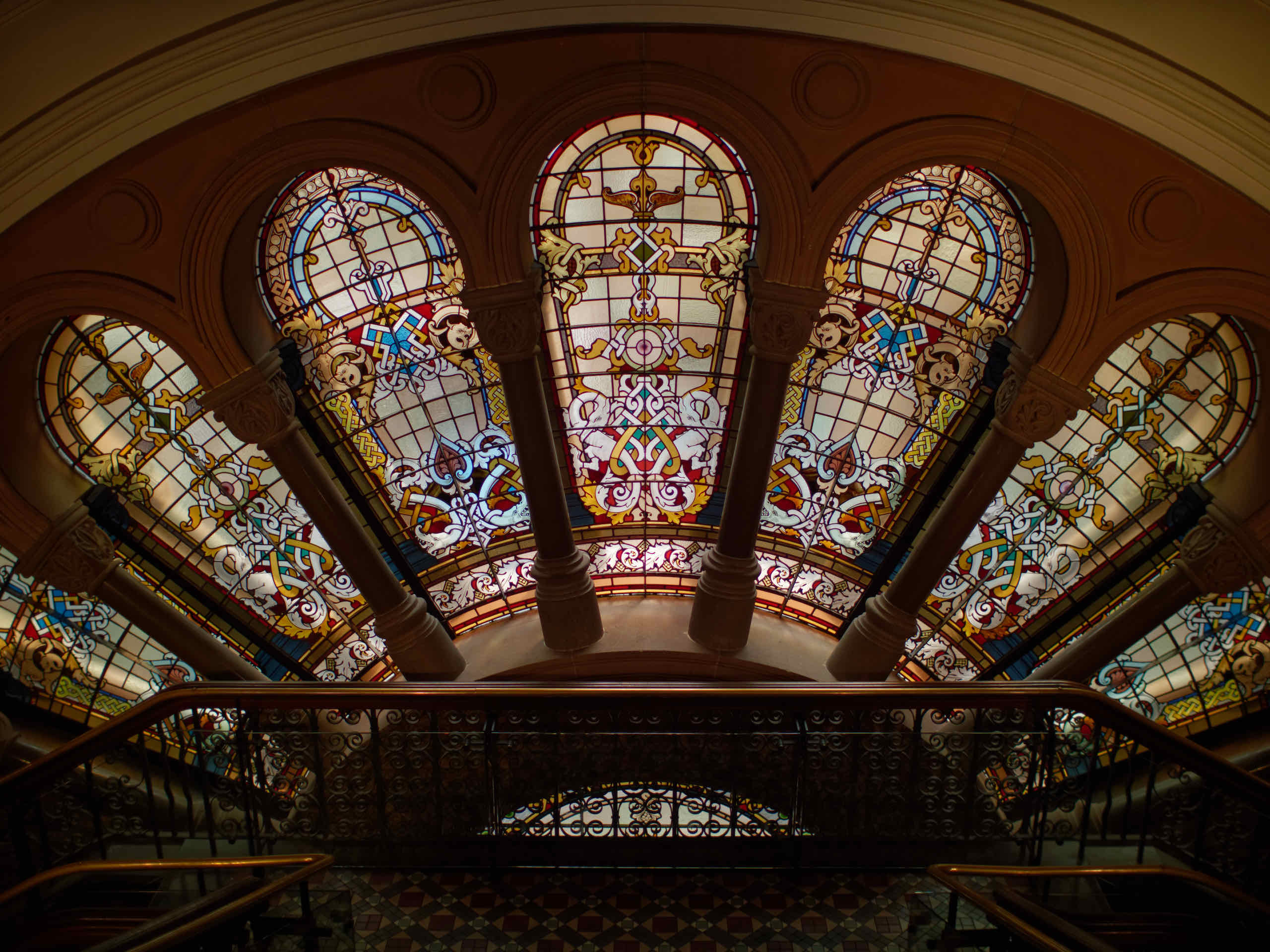 Queen Victoria Building with the Voigtländer Nokton 17.5mm/1:0.95 and Panasonic GX9